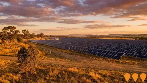 AI impression: Lambruk Solar Farm, Energy
