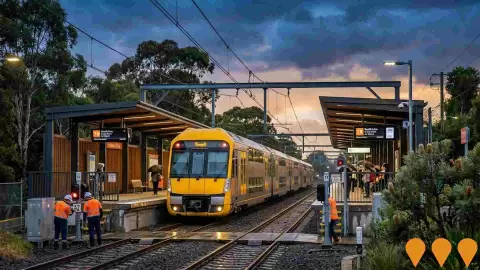 AI impression: T8 Airport & South Line Rail Service Improvements, Transport & Logistics