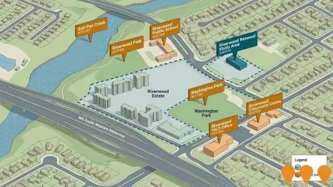 AI impression: Riverwood Community Centre Upgrade, Communities, Precincts & Urban Renewal