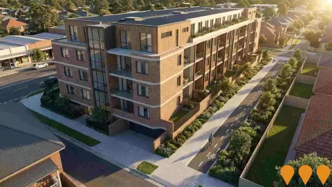 AI impression: 599-605 Canterbury Road Belmore Residential Development, Residential Development