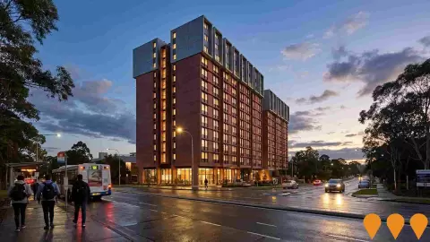 AI impression: Herring Road, Macquarie Park, Education & Training