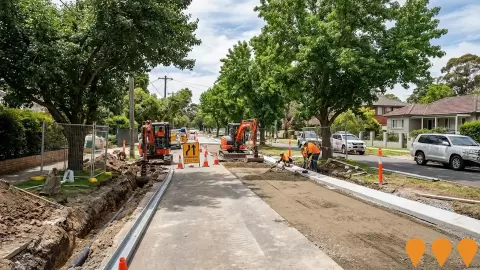 AI impression: Braeside Street Road Upgrade, Transport & Logistics