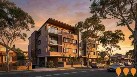 AI impression: 1-3 Abercorn Street Units, Bexley, Residential Development