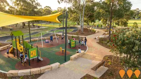 AI impression: Victoria Park and Campbell Park All-Abilities Playground Enhancement, Sports & Recreation