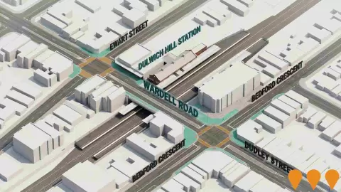AI impression: Dulwich Hill Station Precinct Public Domain Improvements, Communities, Precincts & Urban Renewal