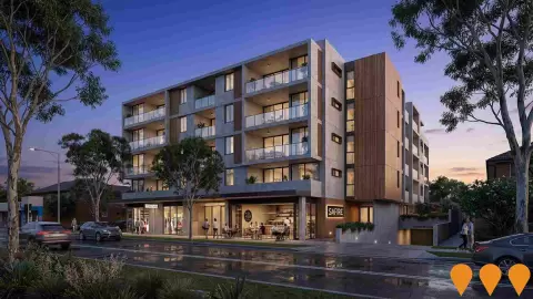 AI impression: SAFIRE, Residential Development