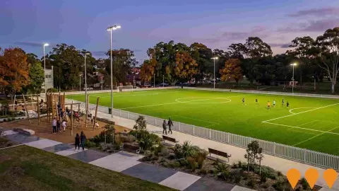 AI impression: Arncliffe Park Upgrade, Sports & Recreation