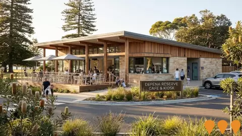 AI impression: Le Beach Hut Redevelopment (Depena Reserve Cafe), Tourism