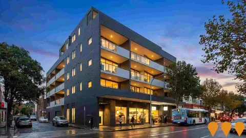AI impression: Transport Oriented Development - Marrickville Station, Residential Development