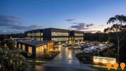 AI impression: Airtrunk Syd2, Telecommunications