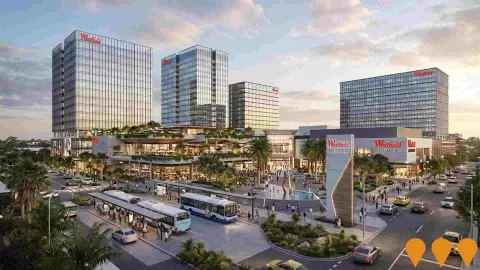 AI impression: Westfield Eastgardens Redevelopment, Retail