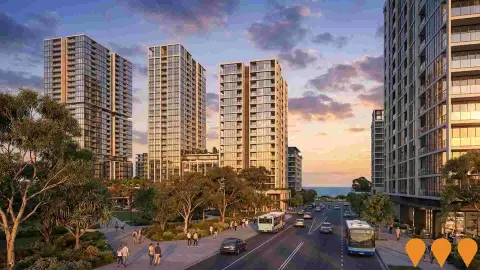 AI impression: Meriton Little Bay Development, Residential Development