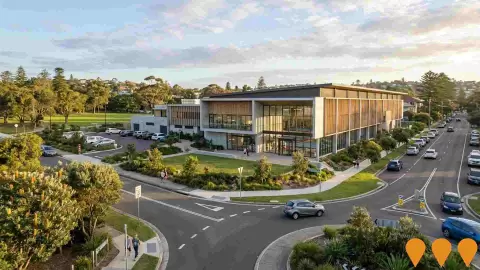 AI impression: North Manly Recreation Site Redevelopment, Sports & Recreation