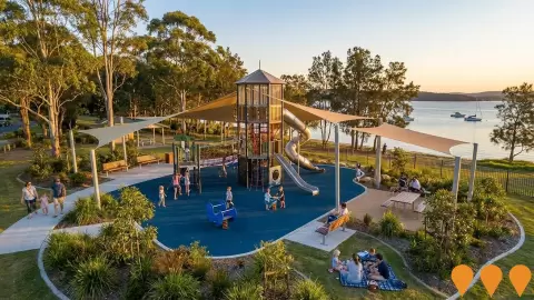 AI impression: Woy Woy Lions Park Playspace Upgrade, Sports & Recreation