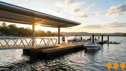 AI impression: Woy Woy Town Centre Wharf Redevelopment, Ports, Marinas, Fisheries & Aquaculture