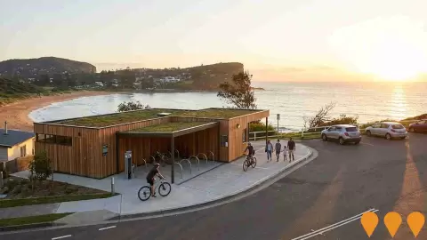 AI impression: Avalon Beach Bike Facility, Sports & Recreation
