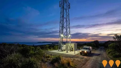 AI impression: Mobile Communications Tower - Wamberal Heights, Telecommunications