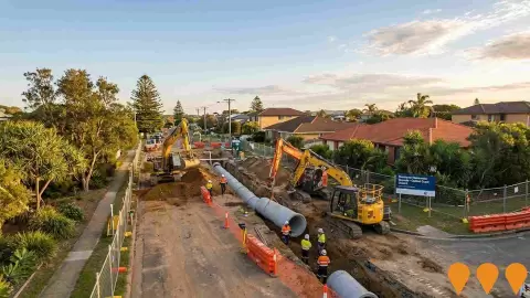 AI impression: Wamberal Stormwater Management Upgrade, Environmental & Disaster Management
