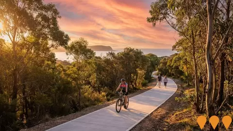 AI impression: Central Coast Shared Pathway Network - Magenta Extension, Sports & Recreation
