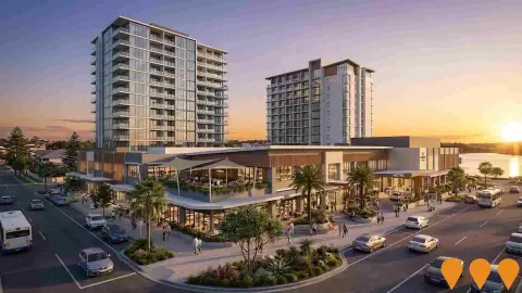 AI impression: Lakeside Shopping Centre Redevelopment, Retail