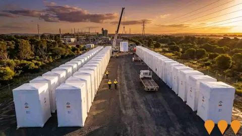 AI impression: Waratah Super Battery, Energy