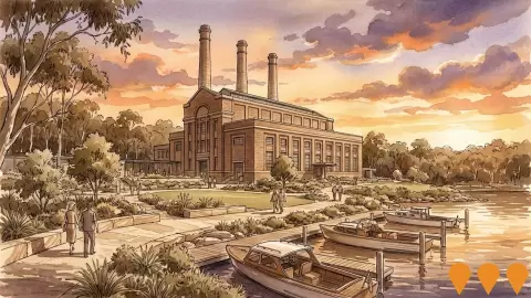 AI impression: Wangi Power Station Redevelopment, Communities, Precincts & Urban Renewal