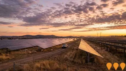 AI impression: New England Solar Farm, Energy