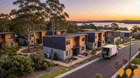 AI impression: Lake Macquarie Modular Social Housing, Residential Development