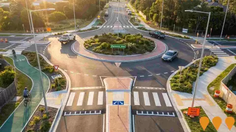 AI impression: Parkway Avenue Roundabout Safety Improvements, Transport & Logistics