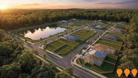 AI impression: Tall Trees Estate Medowie, Residential Development