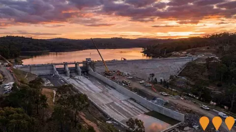 AI impression: Cressbrook Dam Safety Improvement, Environmental & Disaster Management