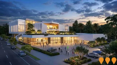AI impression: Engadine Rsl And Fingal Bay Sports Club Development, Sports & Recreation