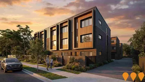 AI impression: Fuchsia Drive Townhouse Development, Residential Development