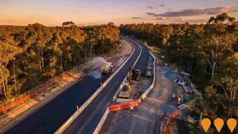 AI impression: The Lakes Way Road Upgrade - Boolambayte Section, Transport & Logistics