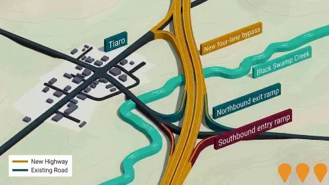 AI impression: Bruce Highway - Tiaro Bypass, Transport & Logistics