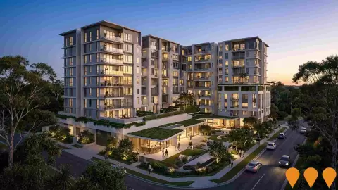 AI impression: The Terrace, Residential Development