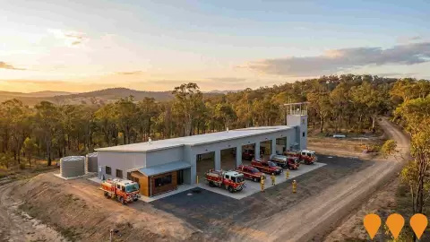 AI impression: Ewingar Rural Fire Service Facility, Environmental & Disaster Management