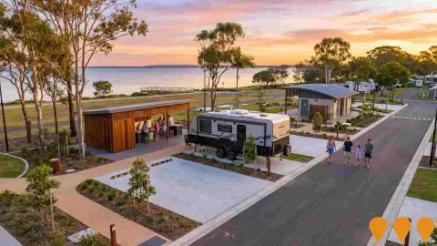 AI impression: Pialba Caravan Park Redevelopment, Tourism