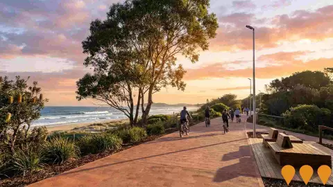 AI impression: Beach to Beach Shared Path, Sports & Recreation