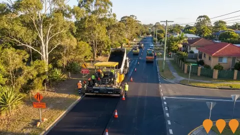AI impression: Winn Road Resurfacing and Kremzow Road Rehabilitation, Transport & Logistics