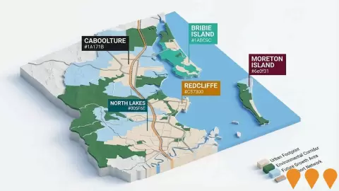AI impression: Moreton Bay Regional Council Planning Scheme, Communities, Precincts & Urban Renewal