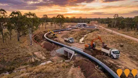 AI impression: Bromelton Water Supply Infrastructure, Environmental & Disaster Management