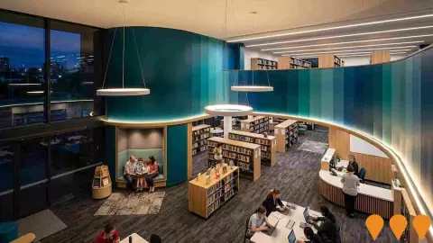 AI impression: Inala Library Refurbishment - Civic Centre, Arts & Culture