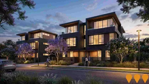 AI impression: Long Pocket Indooroopilly, Residential Development