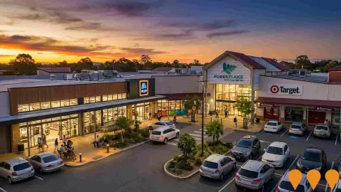 AI impression: Forest Lake Shopping Centre ALDI Extension and Refurbishment, Retail