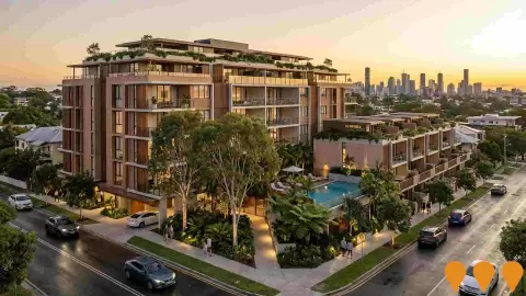 AI impression: 140 Central Avenue, Indooroopilly, Residential Development