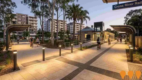 AI impression: Oxley Railway Station Connectivity Improvements, Transport & Logistics