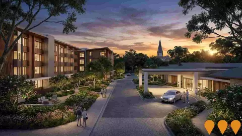 AI impression: Australian Unity Auchenflower Retirement Living & Aged Care, Health & Medical
