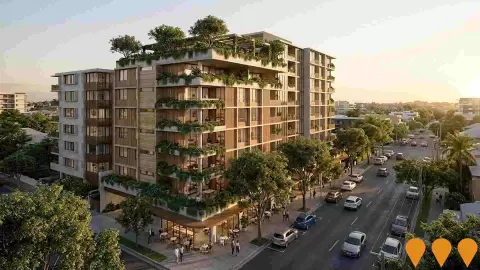 AI impression: Lucerna (28 Beesley Street), Residential Development