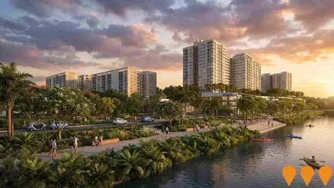AI impression: Lucia (formerly Kiome), Residential Development